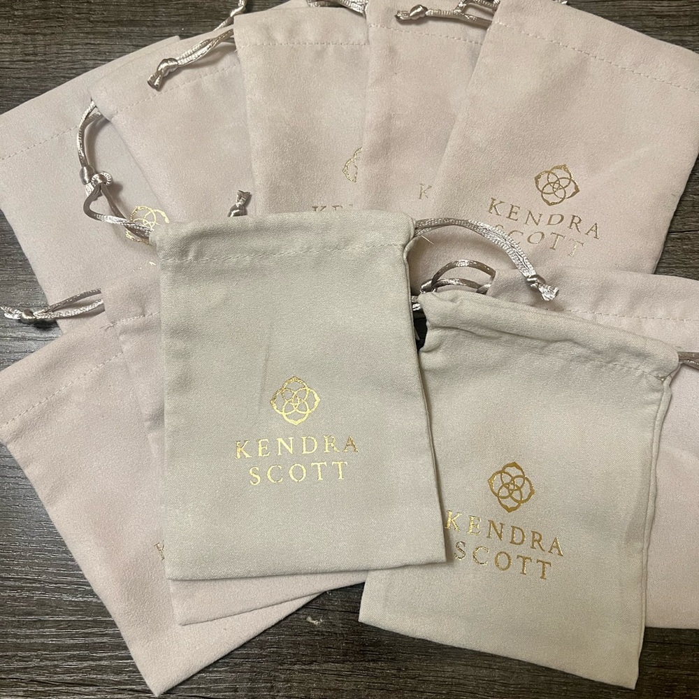 Kendra Scott Pouches set of 10